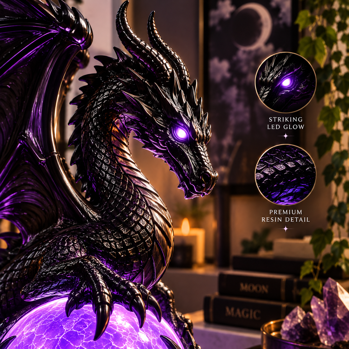 Dragon Night Lamp By Elfero