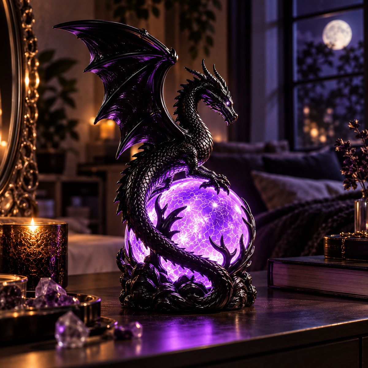 Dragon Night Lamp By Elfero